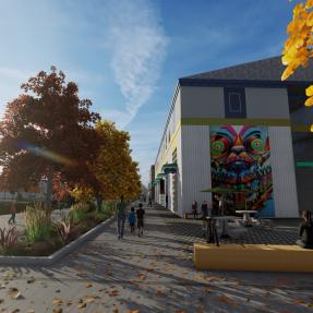Rendering of East Boulder